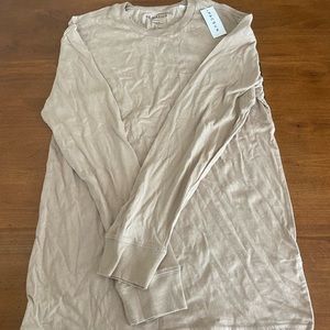 Tan PacSun mens long sleeve tee shirt